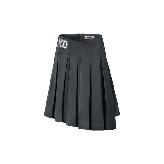Tic-Tac-Toe Midi Skirt